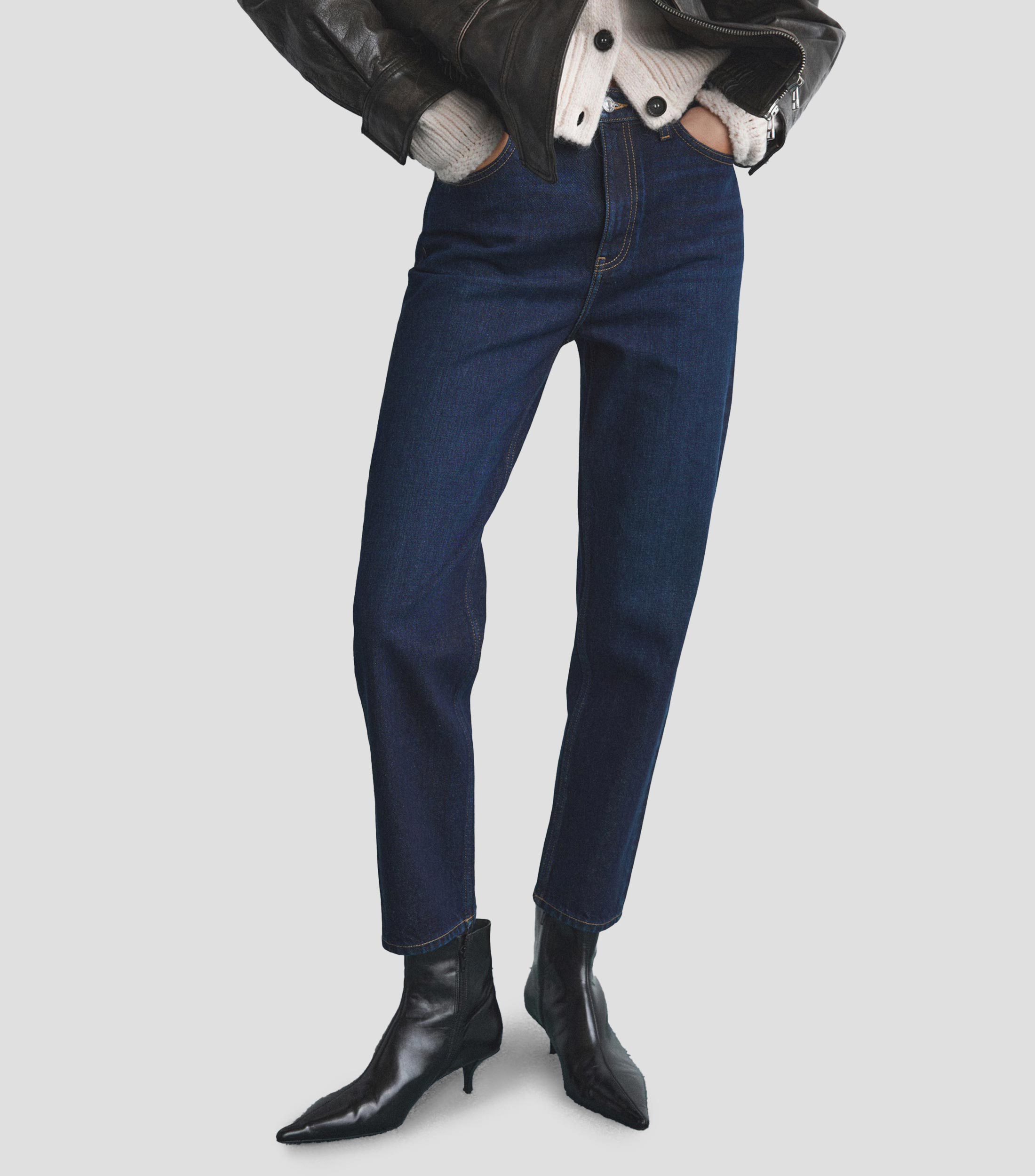 Jeans Mom Fit Mujer